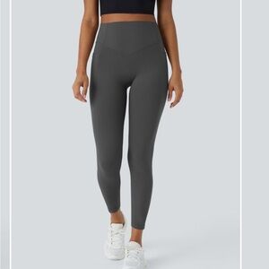 High-Waisted UltraScultpt Gray Leggings